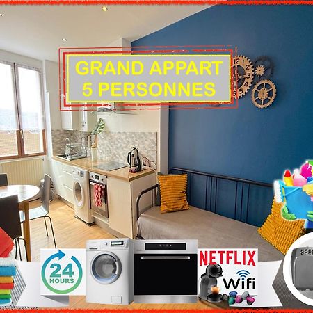 012 Chic & Cosy F2 34M2 Hypercentre Wifi Smart Tv Netflix Apartman Saint-Etienne  Kültér fotó